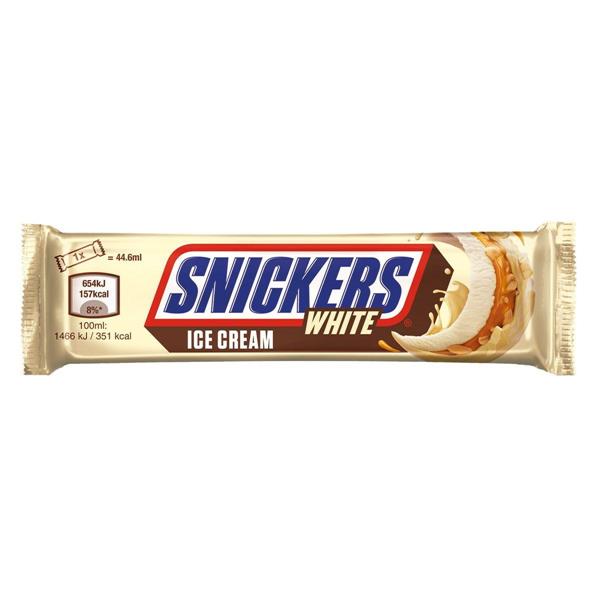 SNICKERS WHITE GELATO BARRETTA PZ.24 mars