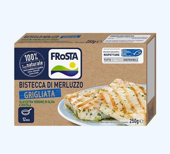 BISTECCA MERLUZZO GRIGL. GR.250 PZ.10 frosta